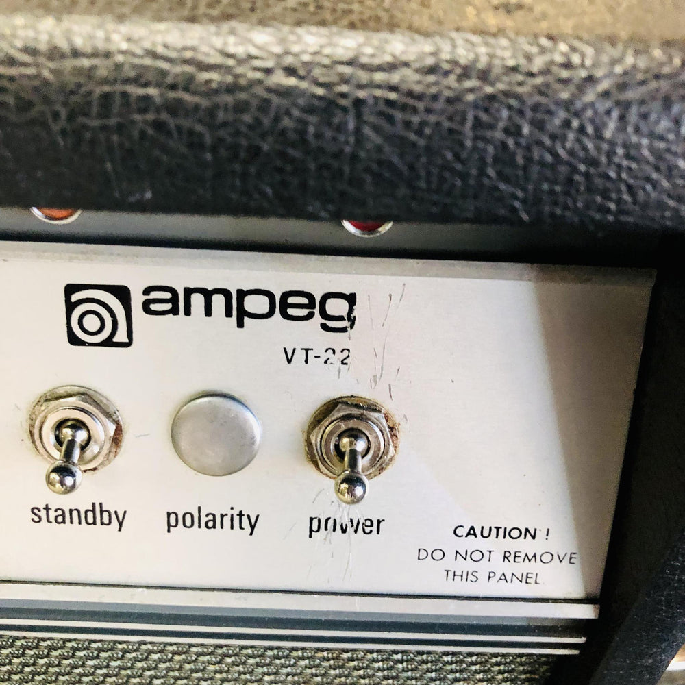 Vintage 1970s Ampeg VT-22 100-Watt 2x12" Guitar Combo Amp Refurbished