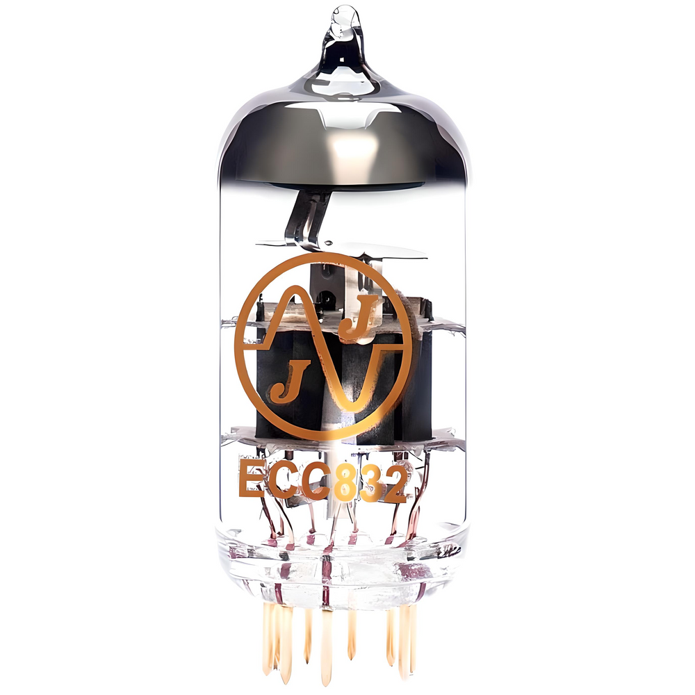 JJ ECC832 / 12DW7 Gold Pin | Premium Dual-Purpose Preamp Tube for Unmatched Versatility