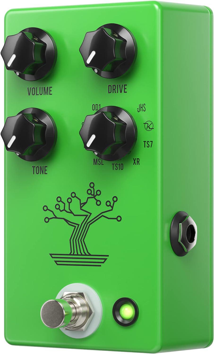 JHS Pedals Bonsai 9-Way Screamer Overdrive Guitar Effects Pedal, Green