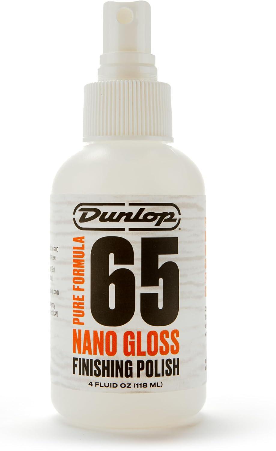 JIM DUNLOP Pure Formula 65 Nano Gloss Finishing Polish-4oz (6604)