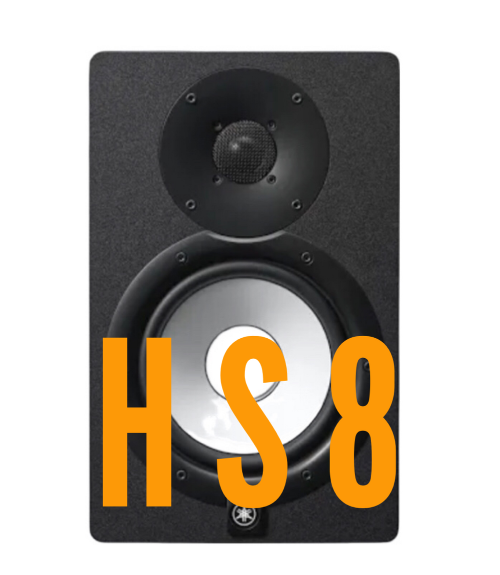 Yamaha Powered Studio Monitors Models HS5 HS7 HS8