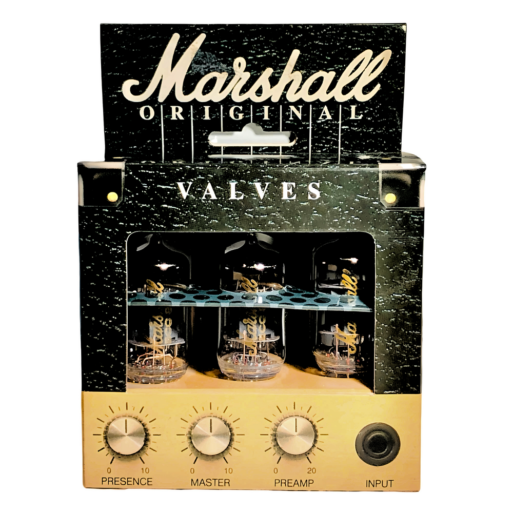 NOS Marshall ECC83 / 12AX7 Preamp Valve Pack (90s Edition) | Rare & Unopened | 3 Tubes Per Box