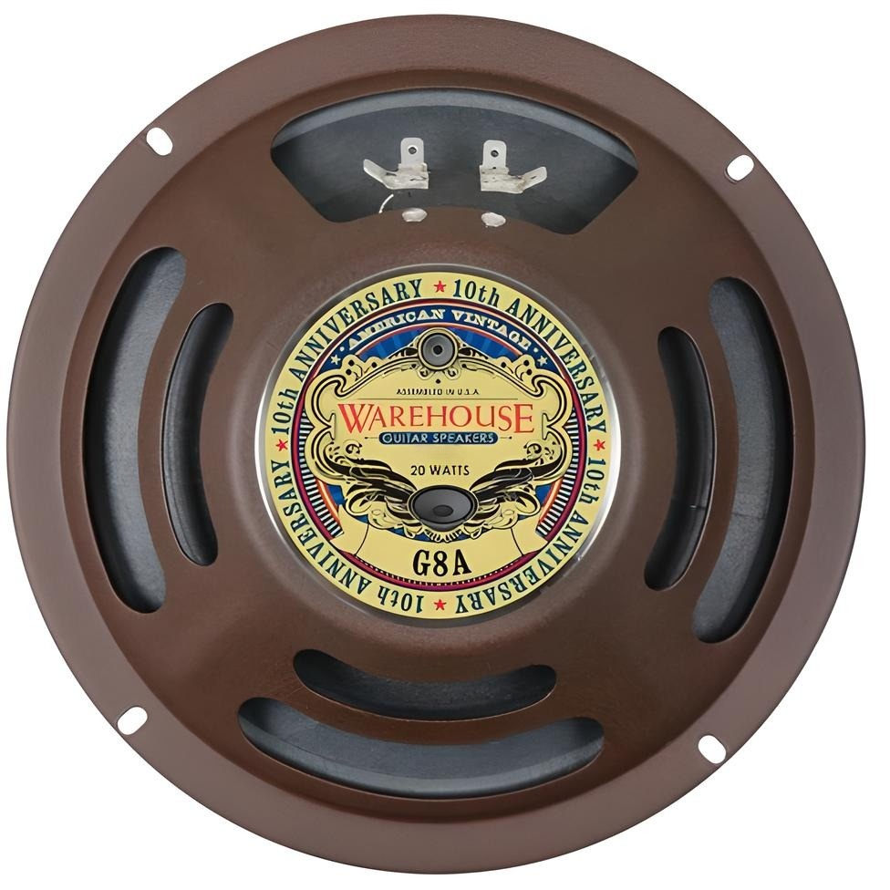 WGS 8" G8A Alnico Guitar Speaker | 20 Watts | Warehouse Guitar Speakers