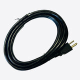 British Audio 12ft Power Cord 18 or 16 AWG, 3 Conductor, Black, Bare End (Sold Separately)