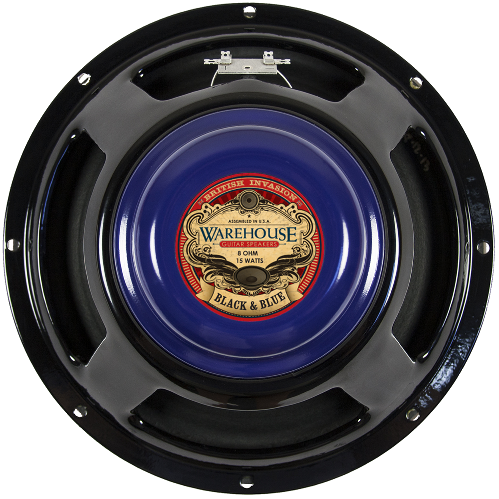 WGS 12" Black & Blue Alnico - 15 Watts - British Audio