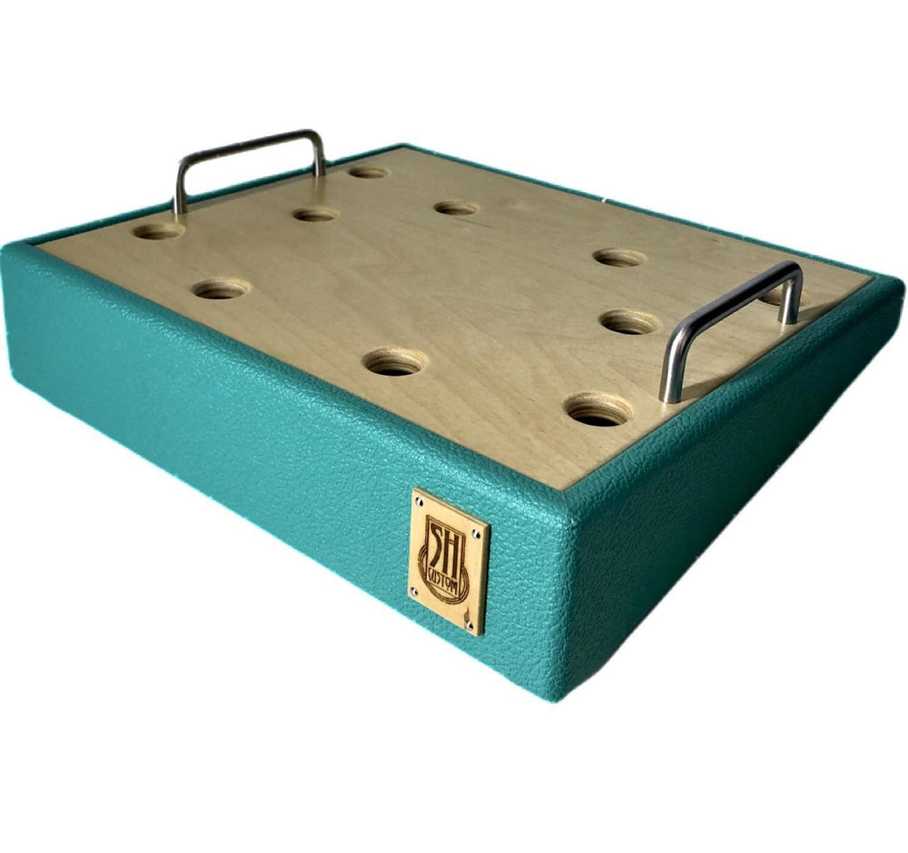 Sam Hill Custom Compact Teal Pedalboard