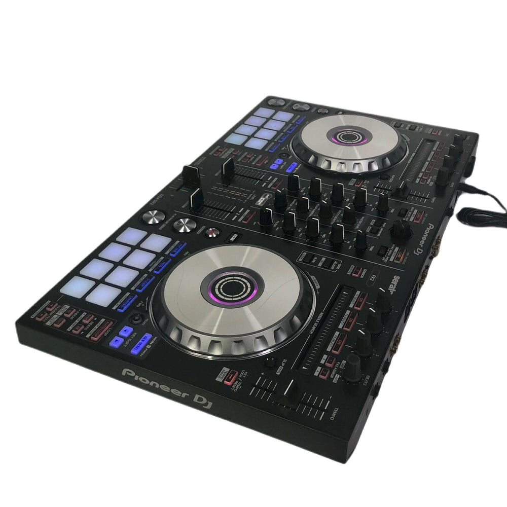 Pioneer DJ DDJ-SR2 - DVS-compatible, Bus-powered 4-deck Digital DJ Controller with 2-channel Mixer and 4-channel USB Audio Interface; Serato DJ Pro and Serato  Pre-Owned