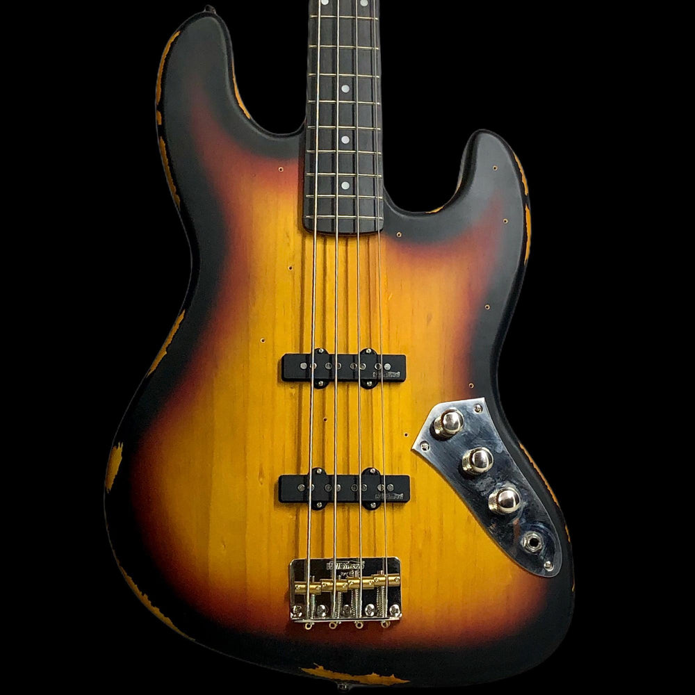 Vintage VJ74MRSSB Bass Icon ~ Sunburst