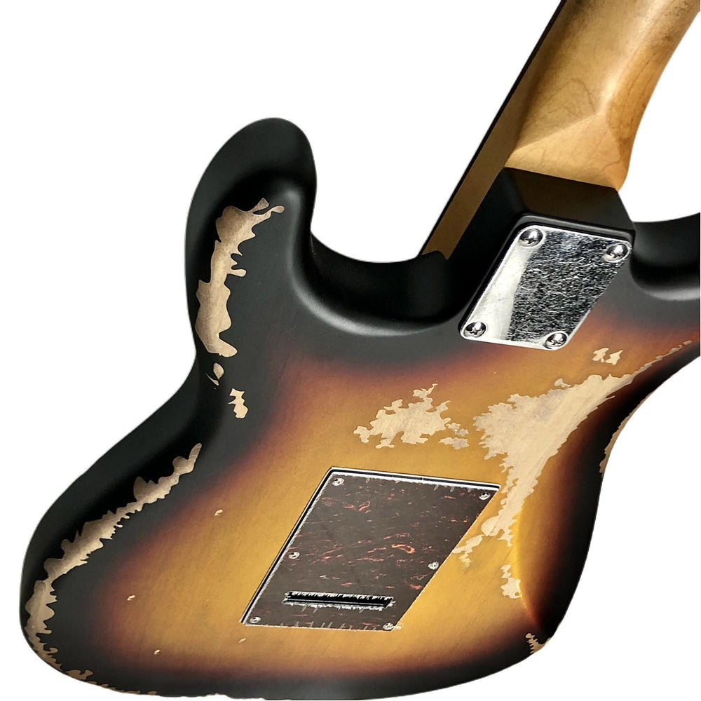 Vintage® V6HMRSB 'Relic Sunburst' Aged Chrome Hardware