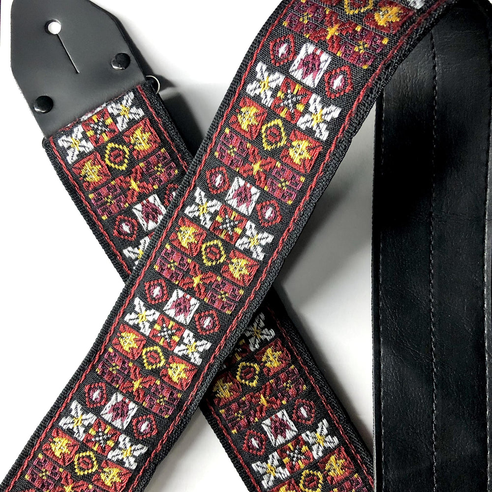 Ace Vintage Reissue Guitar Strap XOXO - British Audio