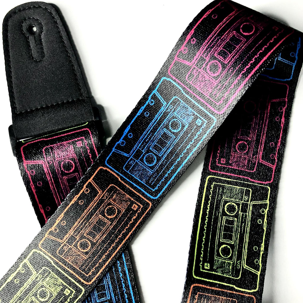 Henry Heller "Cassette Tape" artist series sublimation straps - British Audio