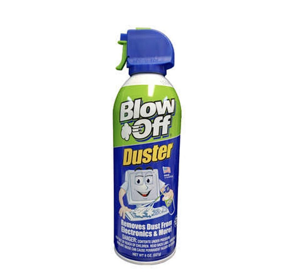 Blow Off Air Duster, Can Air, Compressed Air Duster, Cleaning Duster, 10 oz. Can - 1 Can