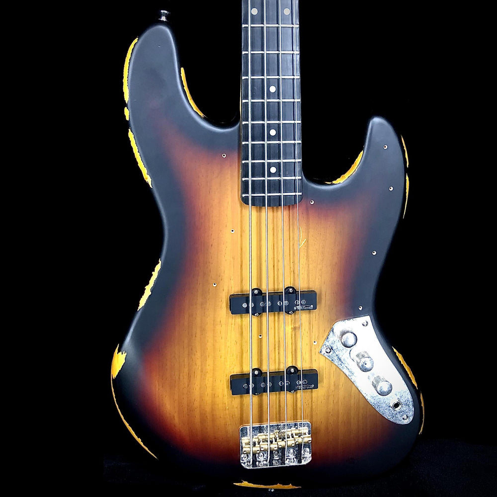 Vintage VJ74MRSSB Bass Icon ~ Sunburst