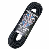 British Audio Pro Performance Studio Instrument Cable Straight to Straight (Black Jacket)