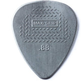 Dunlop 449P.88 Max-Grip Nylon Standard, Dark Gray, .88mm, 12/Player's Pack