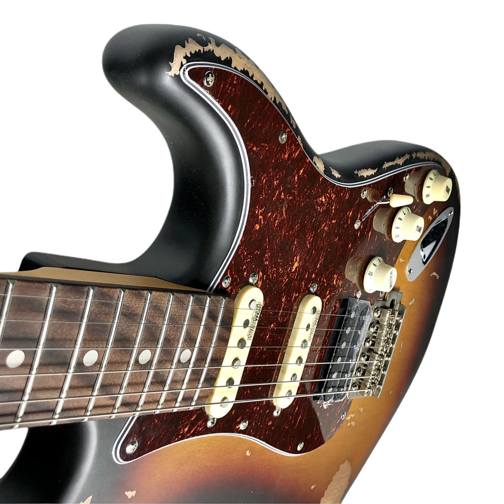 Vintage® V6HMRSB 'Relic Sunburst' Aged Chrome Hardware