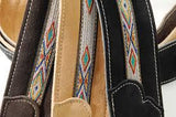 Southwest Padded Leather Guitar Strap