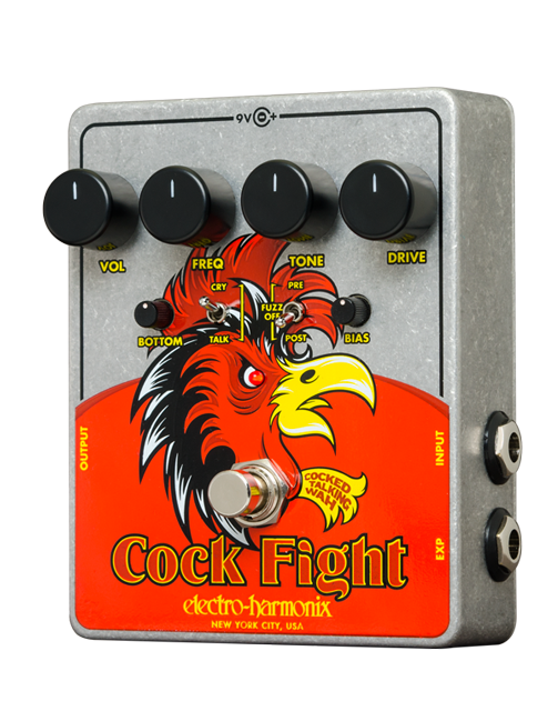 EHX Cock Fight - Cocked Talking Wah - British Audio