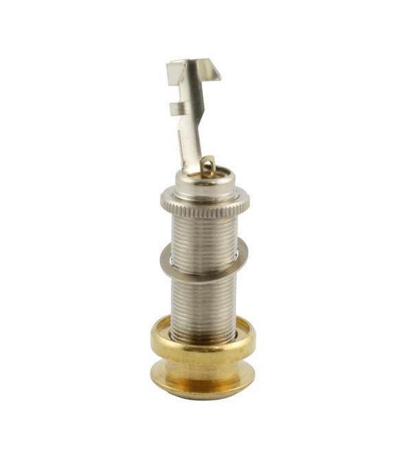 1/4" Switchcraft End Pin Jack Mono Gold #EP-0159-000 - British Audio