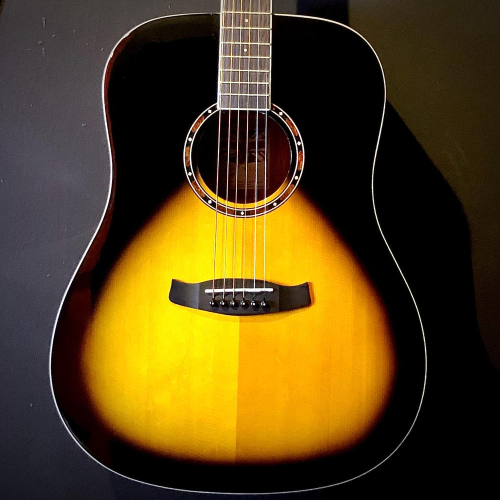 Tanglewood TWKDVS Acoustic Guitar Dreadnought Vintage Sunburst Gloss Top - British Audio