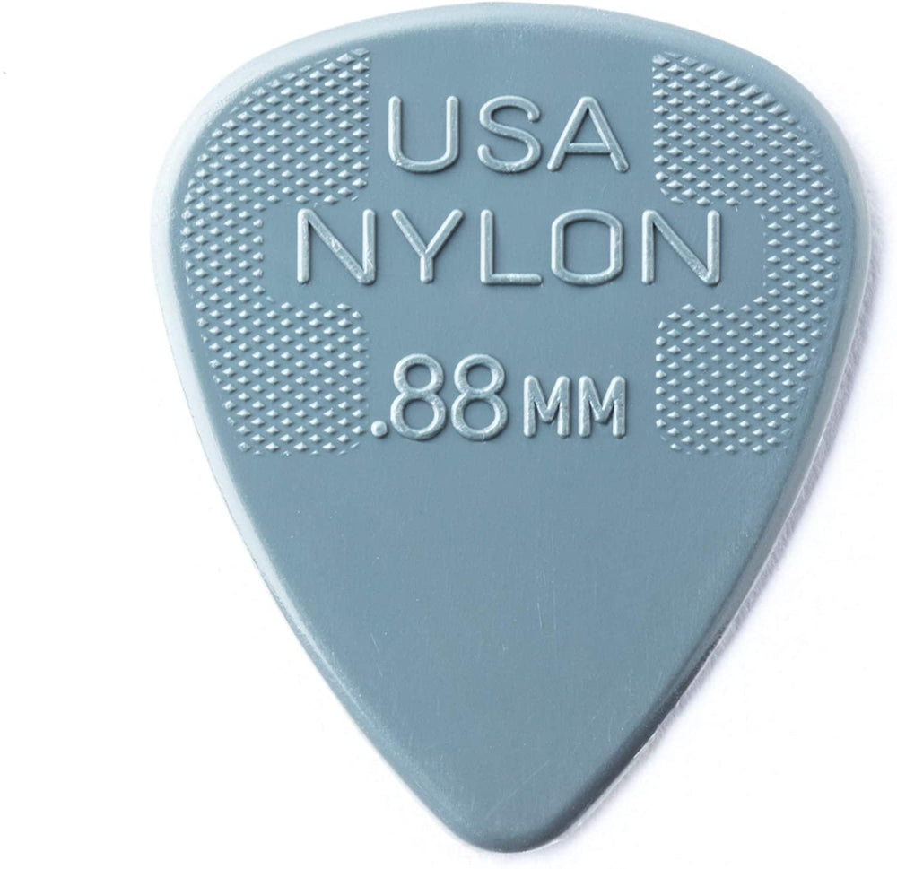 Dunlop 44P.88mm Nylon Standard Guitar Picks, 12-Pack