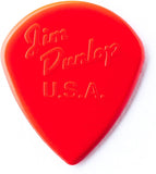 Dunlop Jazz III Pick 6 Pack, Red Nylon,1.38mm (47P3N)