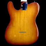 VINTAGE V72FTB REISSUED CUSTOM SPEC TL ELECTRIC GUITAR ~ FLAME TOBACCO BURST - British Audio