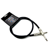 British Audio Pro Performance Speaker Cable - Straight to Straight (Black Jacket) 14 AWG - British Audio