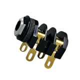 4 x Marshall® Input Jack Upgrade / Cliff UK 1/4" ~ Chrome Nut,  Gold Contacts