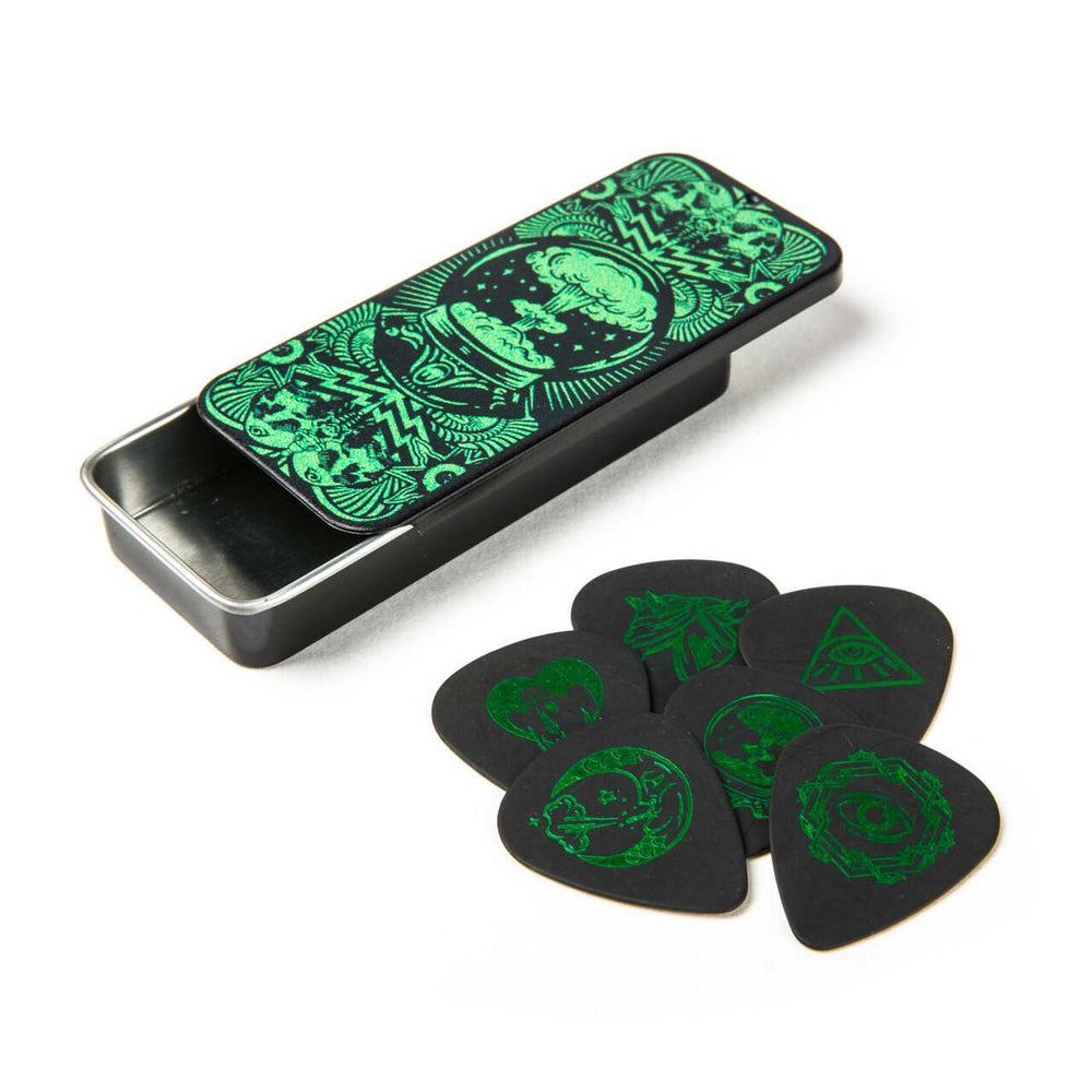 Dunlop ILOVEDUST GREEN PICK TIN