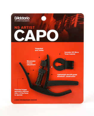 D'Addario NS Artist Capo - British Audio