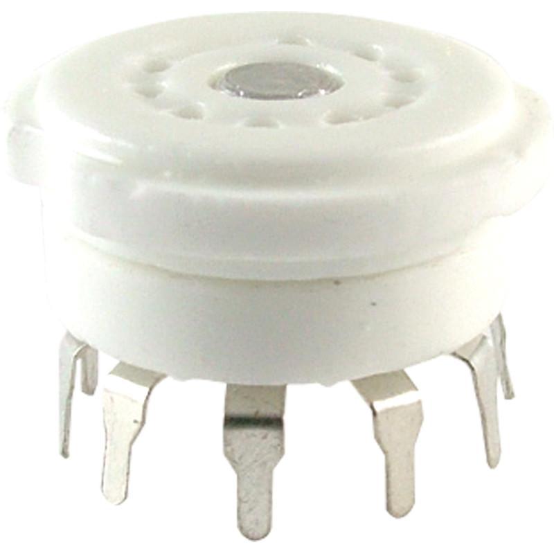 Tube Socket - 9-Pin Ceramic Preamp or EL84