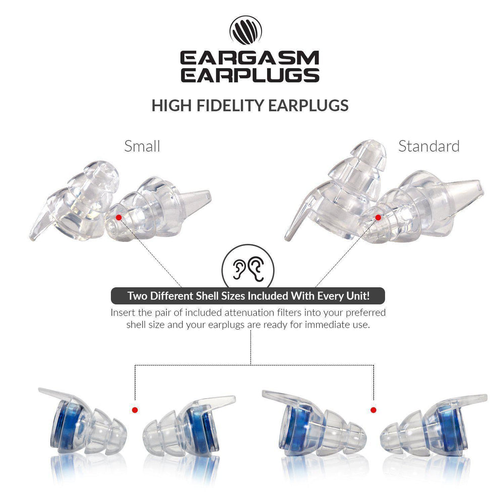 Eargasm High Fidelity Earplugs - British Audio