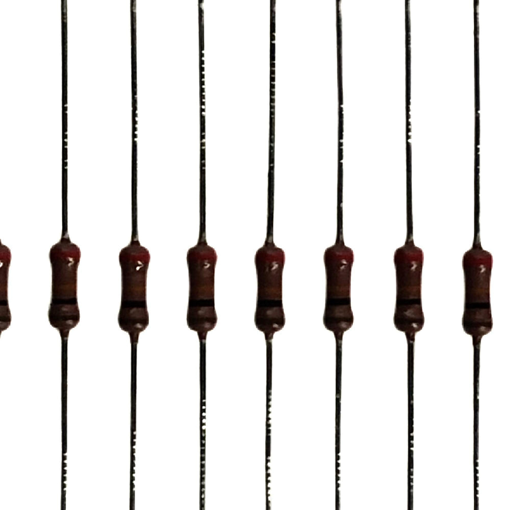 Metal Film Resistors - Through Hole 1/4watt 10Kohms 2% Rated to 1/2watt