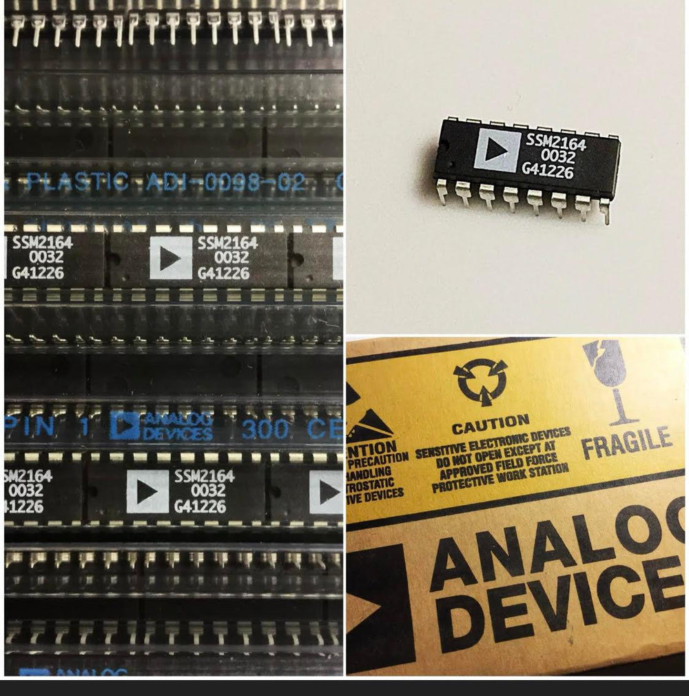 SSM2164 IC Analog Devices NOS Quad Voltage Controlled Amplifier (VCA) - British Audio