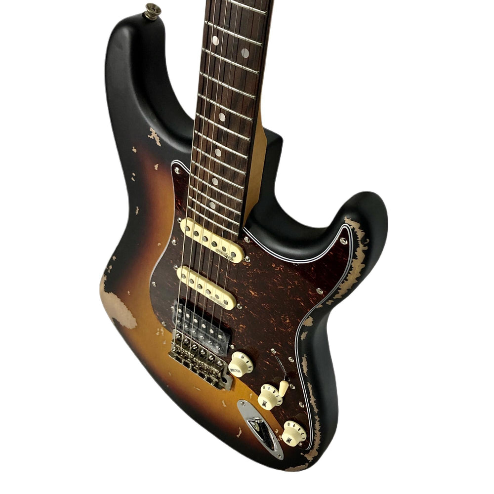 Vintage® V6HMRSB 'Relic Sunburst' Aged Chrome Hardware