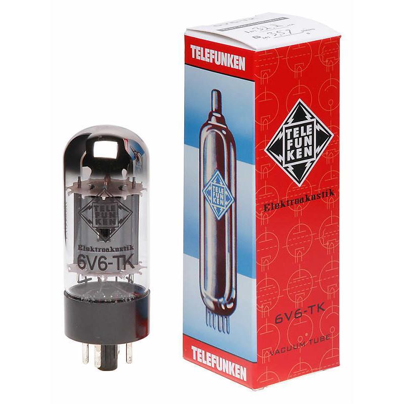 Telefunken 6V6-TK Elektroakustik Black Diamond Series Vacuum Tube