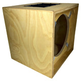 Sam Hill Custom Magnetic Teak Oil Finish Front Load Speaker Cabinet Natural 1x12