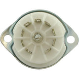 Tube Socket - 9-Pin Miniature Ceramic Bottom/Top Mount