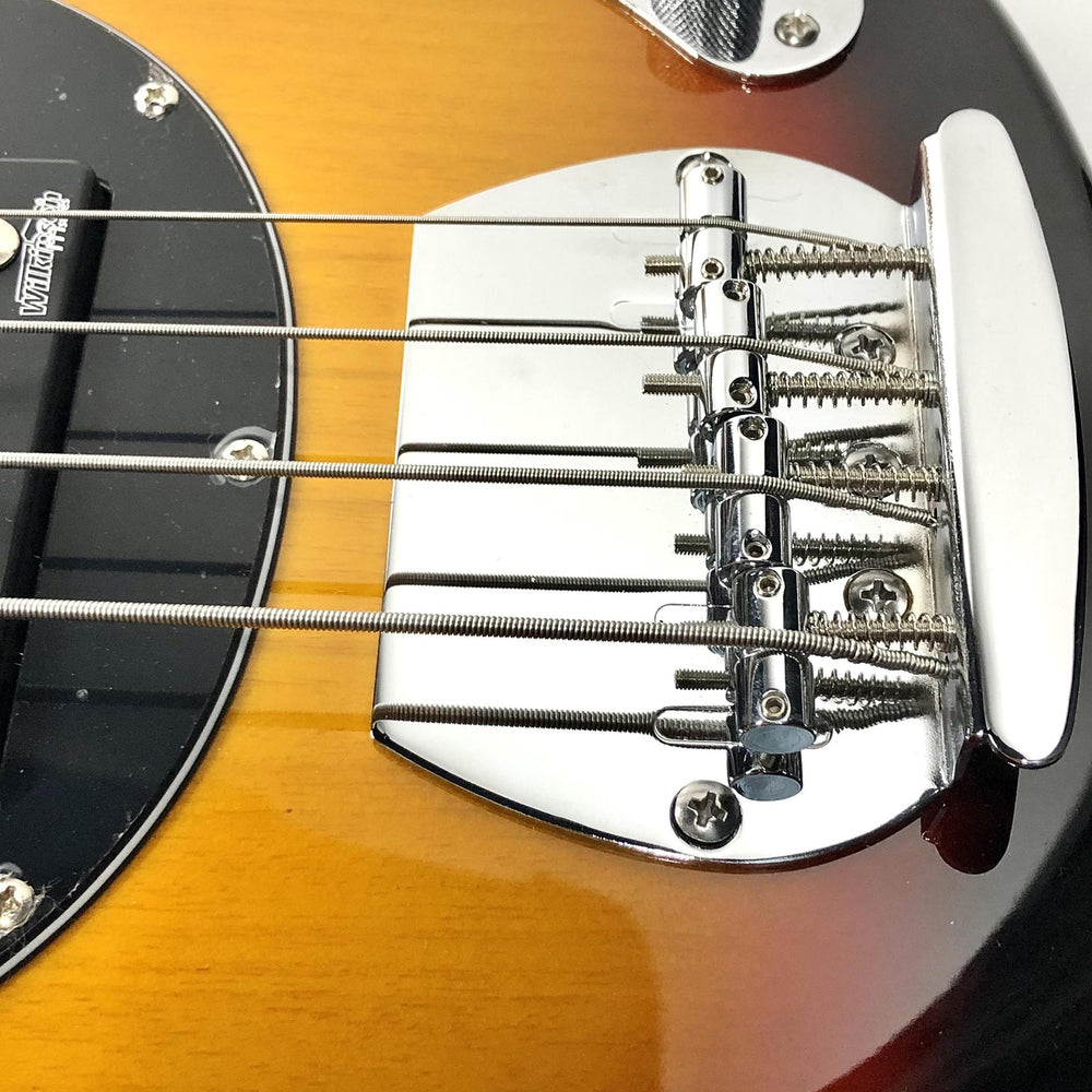 Vintage V96 REISSUED 4-String Active Bass ~ Sunset Sunburst