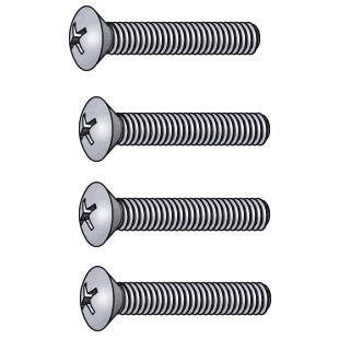 Blackstar HT Series Amp Handle Screws x 4 (Stainless Steel Phillips Oval Head Screws)