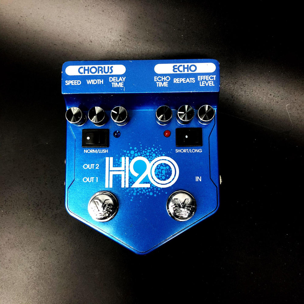 Visual Sound H2O Liquid Chorus Echo Effect Processor Pre-Owned - British Audio