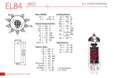 JJ EL84 / 6BQ5 Tubes