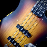 Vintage VJ74MRSSB Bass Icon ~ Sunburst