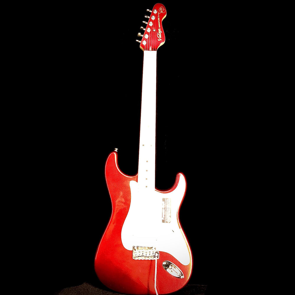 VINTAGE V6JVCAR JOHN VERITY SIGNATURE ELECTRIC GUITAR ~ CANDY APPLE RED - British Audio