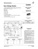 CA3059 IC On Semiconductor Zero Volt Switch ~ORIGINAL~ NOS Integrated Circuit