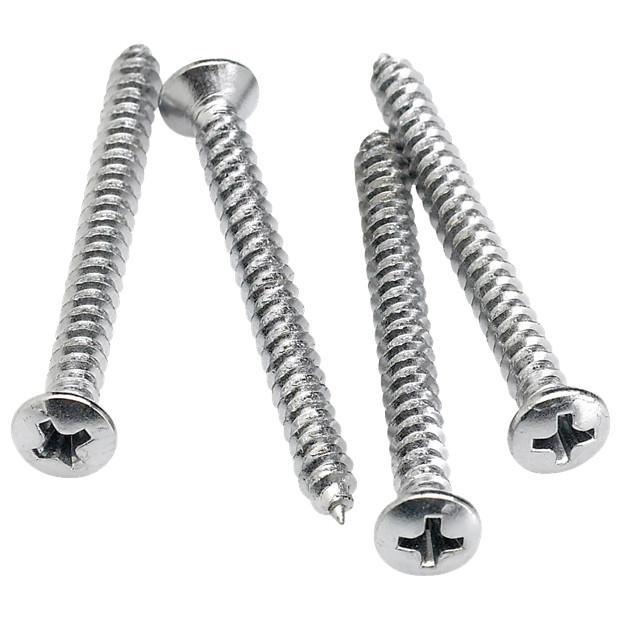 Fender Neck Mounting Screws (4) (Chrome) #0994948000