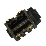 Marshall® Speaker Jack Upgrade / Cliff UK 1/4" ~ Black Nut,  Gold Contacts