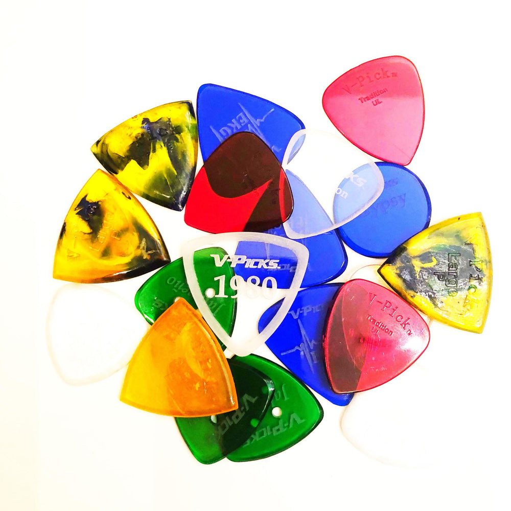 $4.99 ea/V-Picks Guitar Picks & Mandolin Picks Assorted