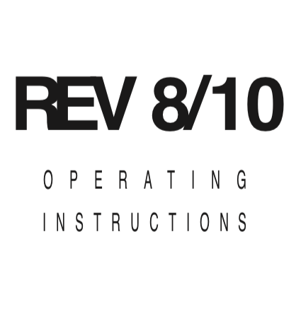 Trace Elliot REV 8/10 User Manual - British Audio